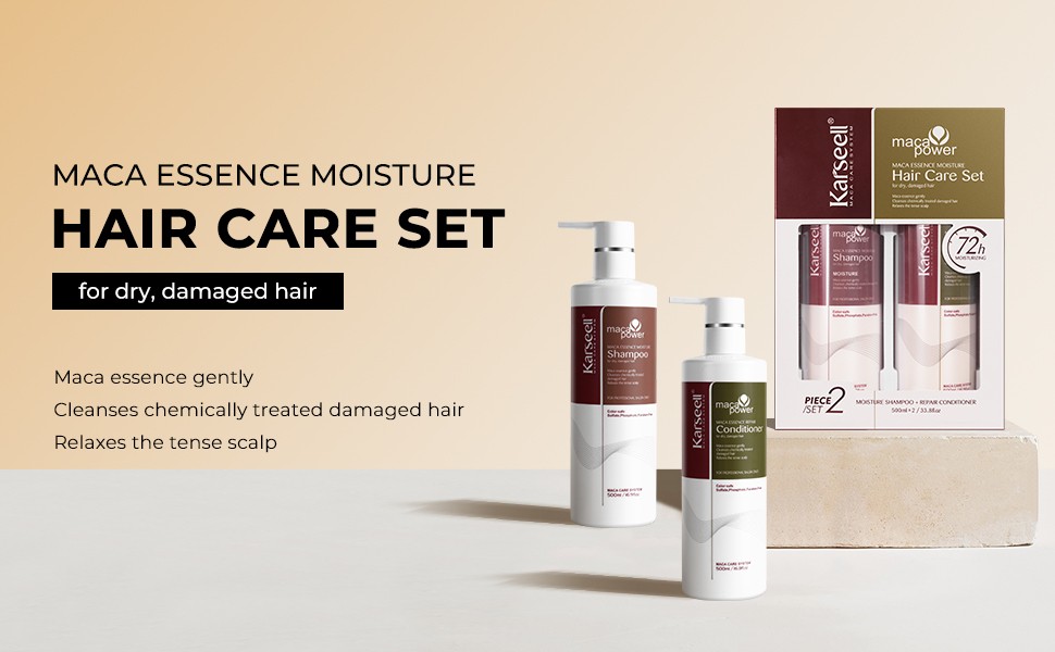Karseell Collagen Hair Treatment Repair Conditioning, Shampoo and Conditioner Set (7)