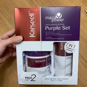 Karseell Purple Hair Mask + Purple Shampoo Set