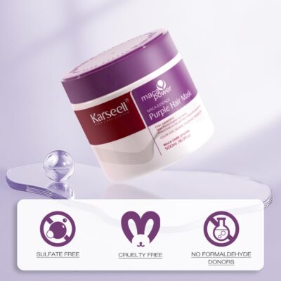 Karseell Purple Hair Mask + Purple Shampoo