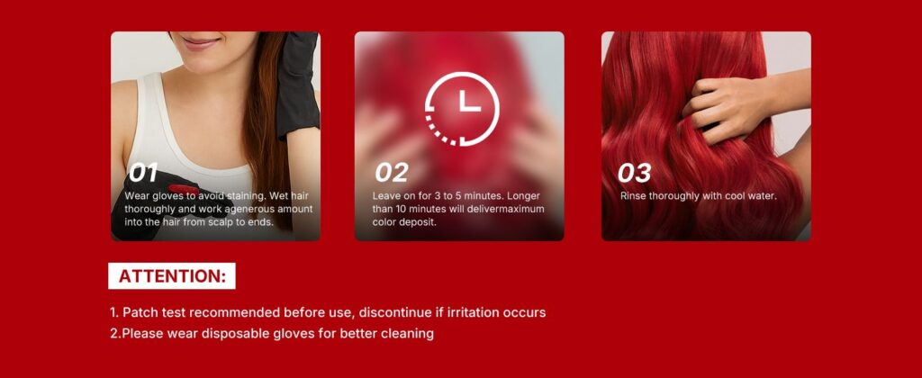 Karseell Color Depositing Red Hair Mask